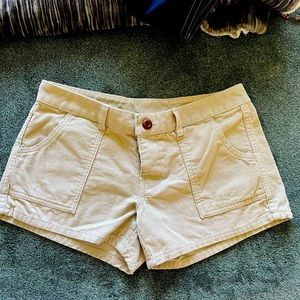 Corduroy shorts